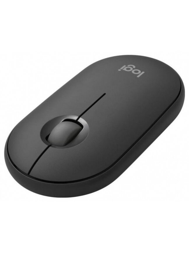 Kompiuterio pelė Logitech Pebble Mouse 2 M350s, grafito 1 Kompiuterio pelė Logitech Pebble Mouse 2 M350s, grafito 1