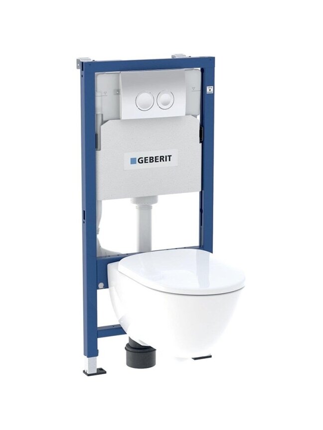 KOMPL UNITAZO GEBERIT DELTA25 RIMFREE KOMPL UNITAZO GEBERIT DELTA25 RIMFREE