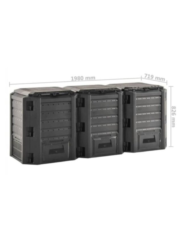 Komposto dėžė Compogreen 1200 l