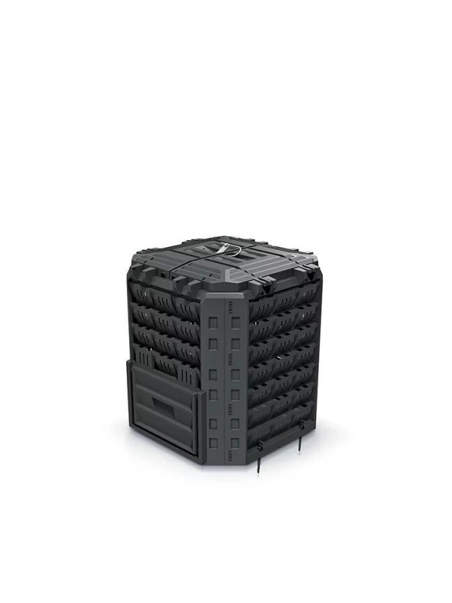Komposto dėžė Prosperplast, 715 cm x 715 cm x 766 cm Komposto dėžė Prosperplast, 715 cm x 715 cm x 766 cm