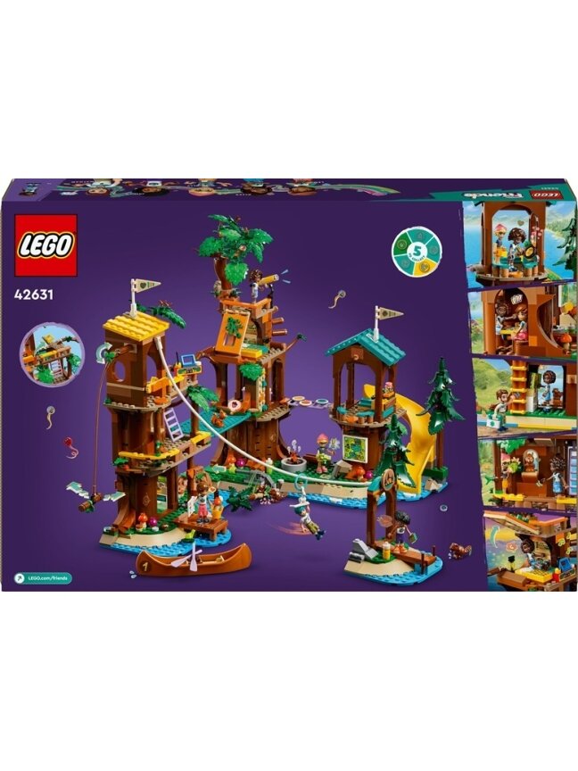 Konstr LEGO Friends Nuotykių stovyklos namelis medyje 42631 1