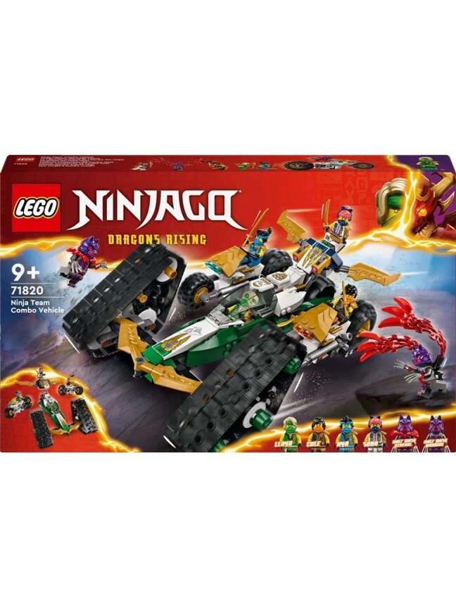 Konstr LEGO Ninjago Nindzių komand komb transp priem 71820 Konstr LEGO Ninjago Nindzių komand komb transp priem 71820