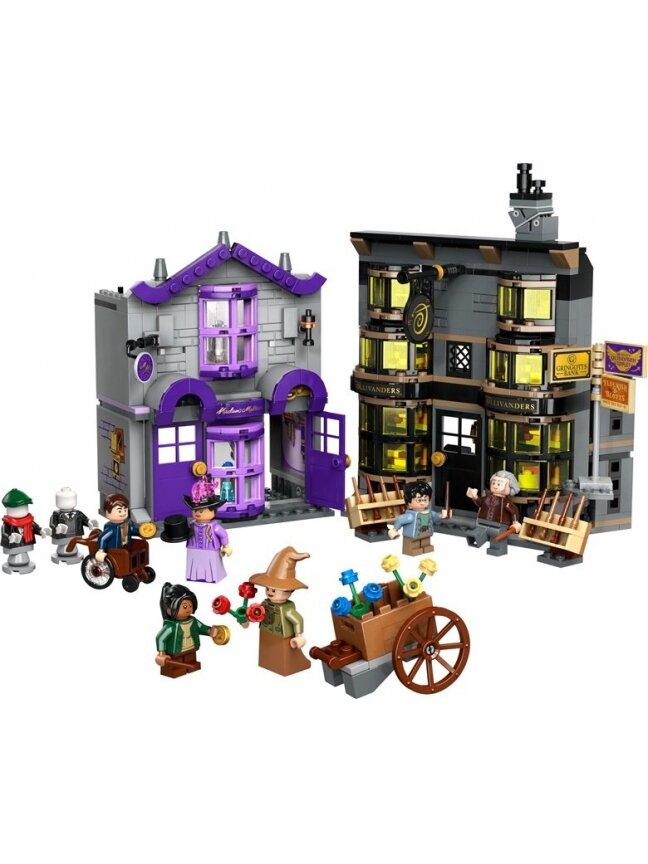 Konstr LEGO Olivanderio ir Madam Malkin parduotuvės 76439 2