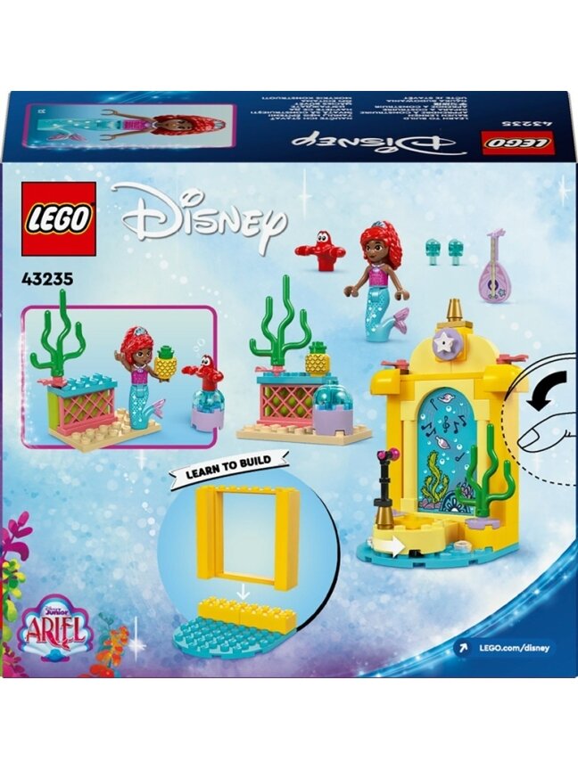 Konstrukt LEGO Disney Princess Arielės muzikinė scena 43235 1 Konstrukt LEGO Disney Princess Arielės muzikinė scena 43235 1