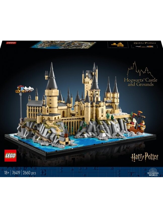 Konstrukt. LEGO Harry Potter Hogvartso pilis ir apylinkės