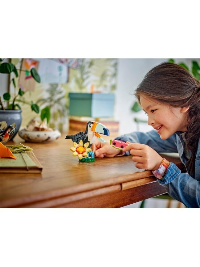 Konstruktorius LEGO 3in1 Wild Animals: Tropical Toucan 31173 2 Konstruktorius LEGO 3in1 Wild Animals: Tropical Toucan 31173 2