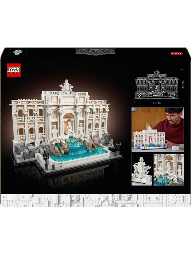 Konstruktorius LEGO® Arch Trevi fontanas 21062, 1880 vnt. 1 Konstruktorius LEGO® Arch Trevi fontanas 21062, 1880 vnt. 1
