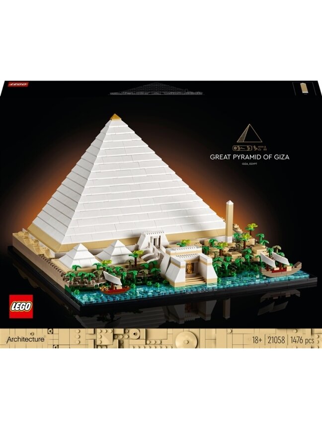 Konstruktorius LEGO Architecture Didžioji Gizos piramidė Konstruktorius LEGO Architecture Didžioji Gizos piramidė