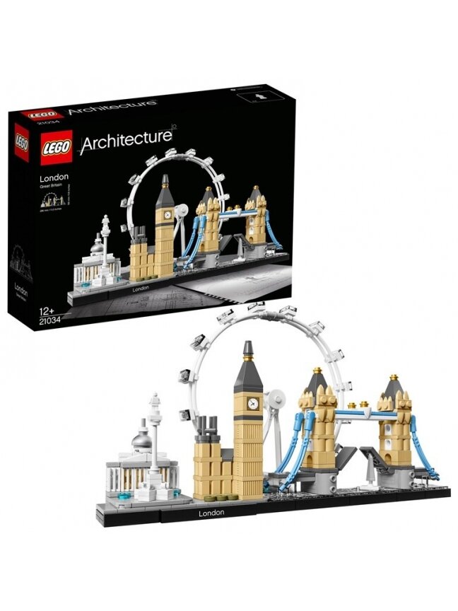 Konstruktorius LEGO Architecture Londonas 21034, 468 vnt. 1 Konstruktorius LEGO Architecture Londonas 21034, 468 vnt. 1