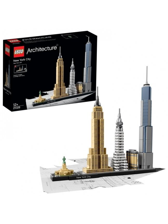 Konstruktorius LEGO Architecture Niujorkas 21028, 598 vnt. 1