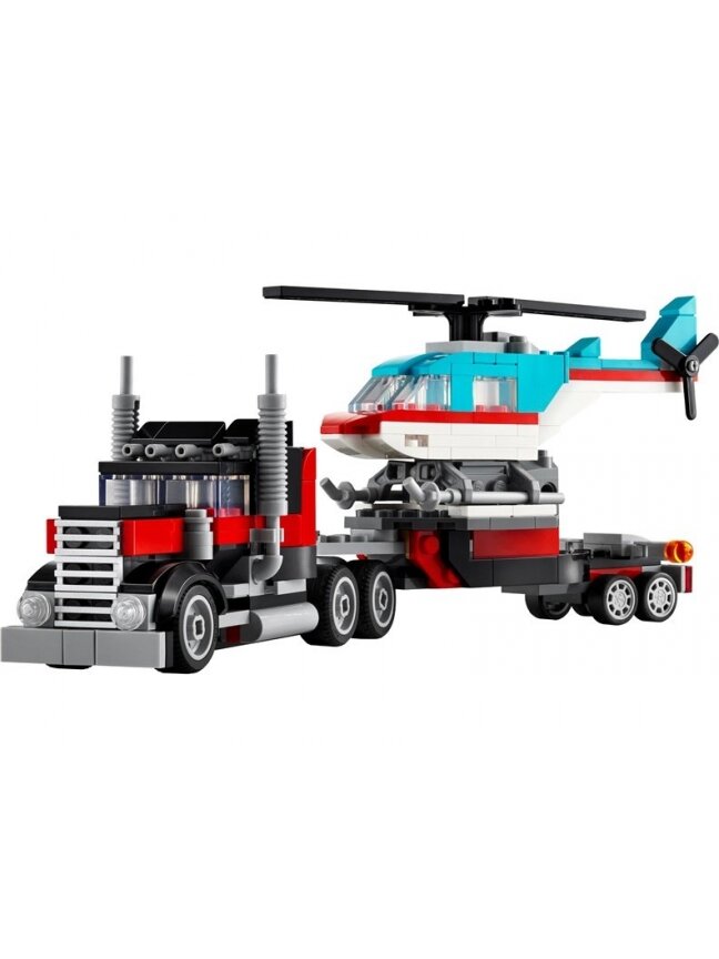 Konstruktorius LEGO Bortinis sunkvežimis su sraigtasparniu 2