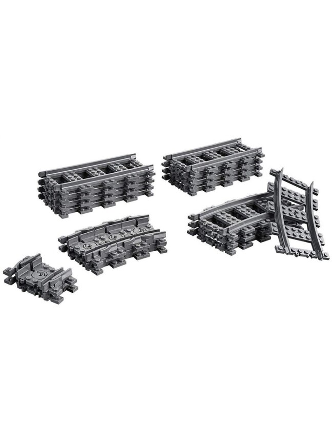 Konstruktorius LEGO City Bėgiai ir posūkiai 60205 2