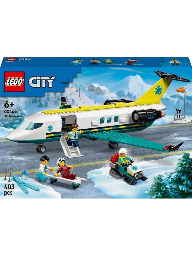 Konstruktorius LEGO® City Emergency Air Ambulance 60465