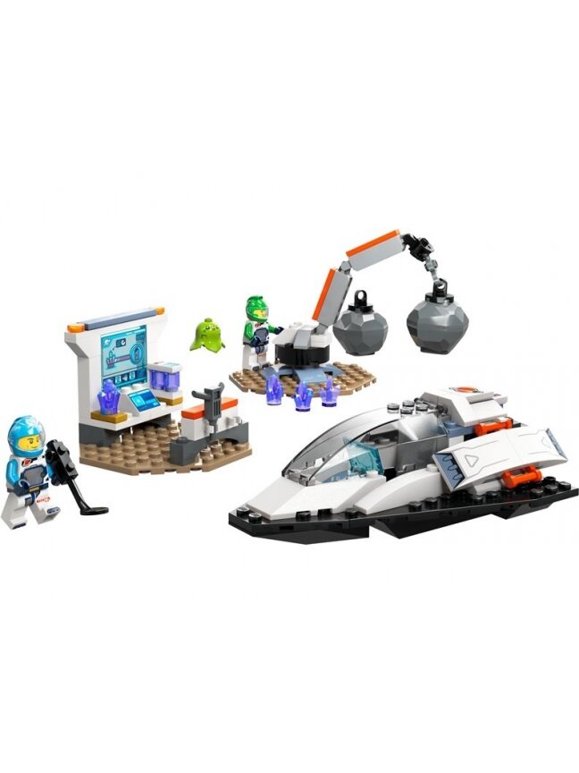 Konstruktorius LEGO City  Erdvėlaivis ir rastas asteroidas 2