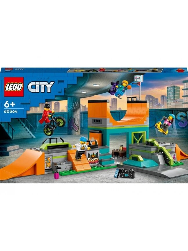Konstruktorius LEGO City Gatvės riedlenčių parkas 60364 Konstruktorius LEGO City Gatvės riedlenčių parkas 60364
