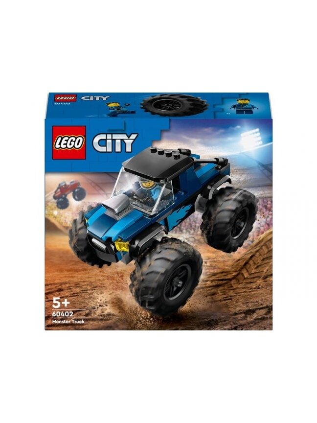 Konstruktorius LEGO City Mėlynas sunkvežimis-monstras Konstruktorius LEGO City Mėlynas sunkvežimis-monstras