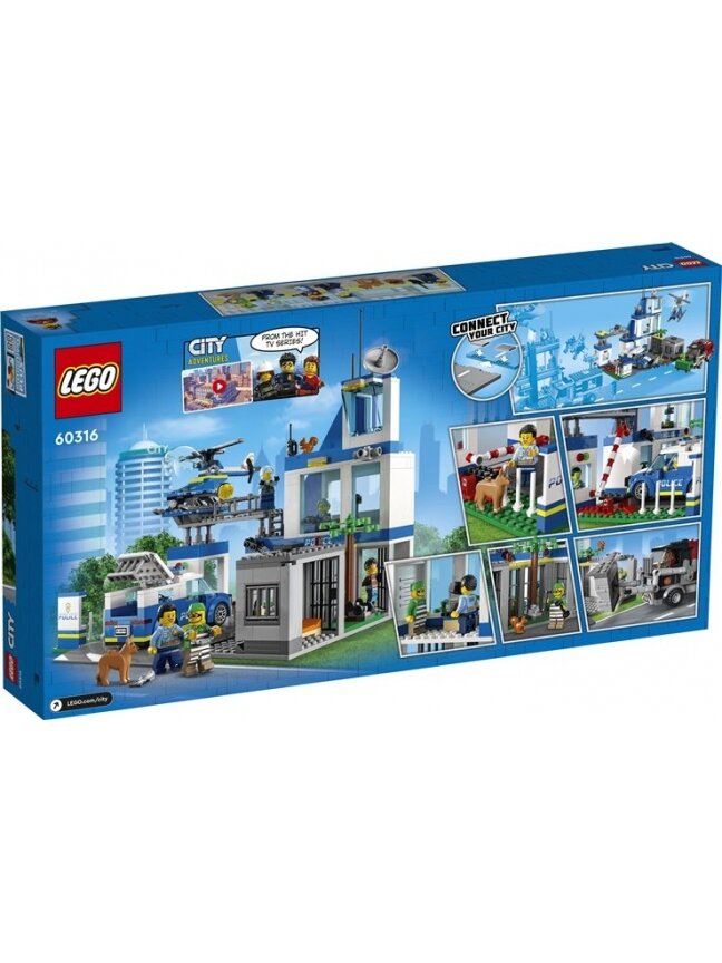 Konstruktorius LEGO® City Policijos nuovada 60316 2