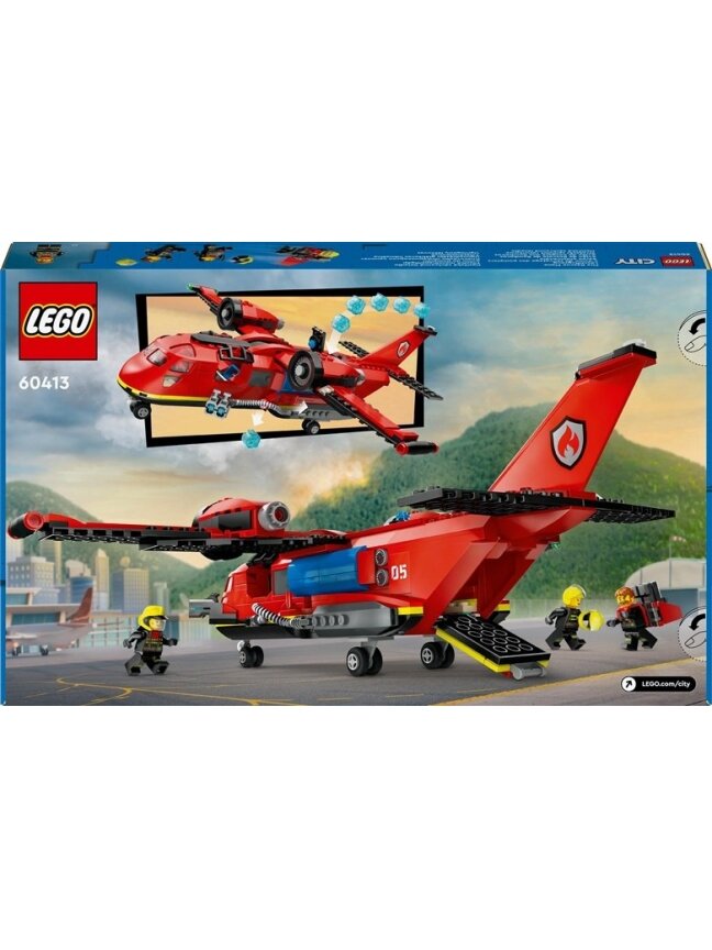 Konstruktorius LEGO® City Ugniagesių lėktuvas 60413 1 Konstruktorius LEGO® City Ugniagesių lėktuvas 60413 1