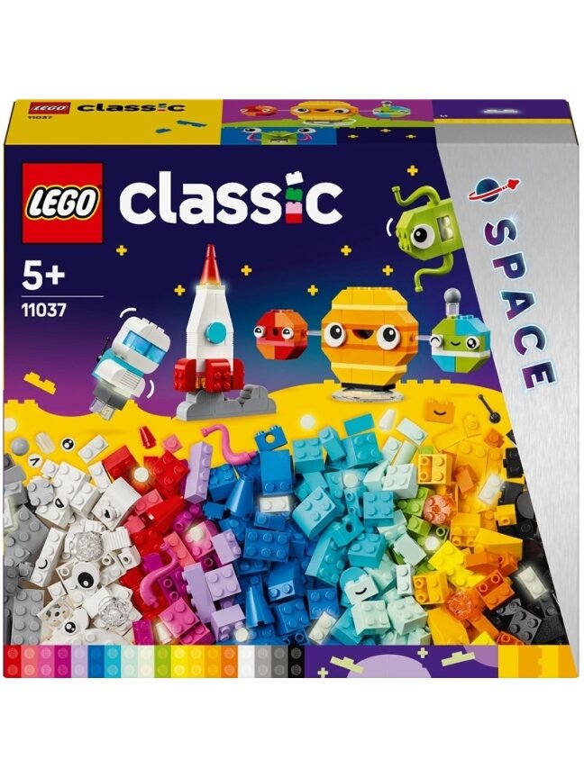 Konstruktorius LEGO® Classic  Kūrybinės kosmoso planetos