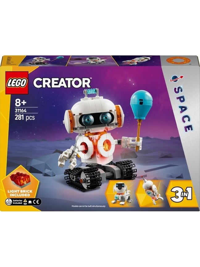 Konstruktorius LEGO® Creator 3in1 Kosminis robotas 31164