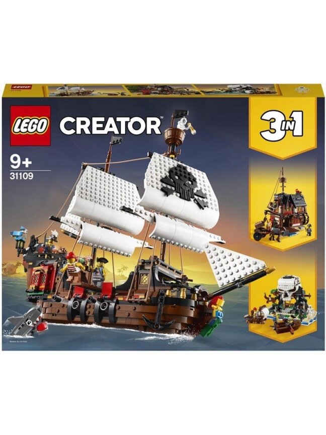 Konstruktorius LEGO® Creator Piratų laivas 31109