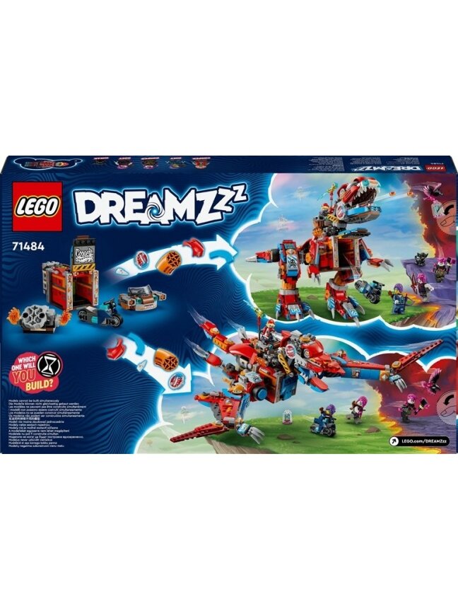 Konstruktorius LEGO DREAMZzz Cooper robotas C-Rex 71484 1 Konstruktorius LEGO DREAMZzz Cooper robotas C-Rex 71484 1