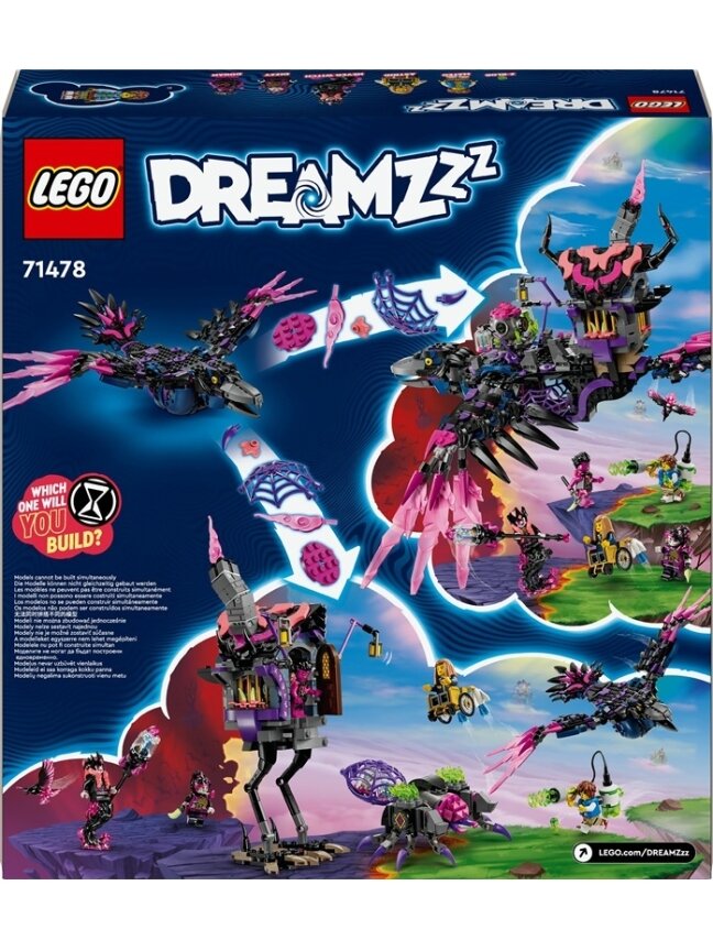 Konstruktorius LEGO DREAMZzz Raganos vidurnkt juodvarn 71478 1 Konstruktorius LEGO DREAMZzz Raganos vidurnkt juodvarn 71478 1