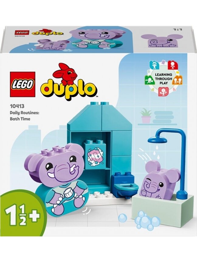 Konstruktorius LEGO® Duplo Kasdienė rutina: maudynės 10413 Konstruktorius LEGO® Duplo Kasdienė rutina: maudynės 10413