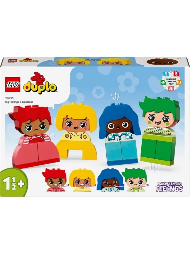 Konstruktorius LEGO® Duplo Stiprūs jausmai ir emocijos 10415 Konstruktorius LEGO® Duplo Stiprūs jausmai ir emocijos 10415