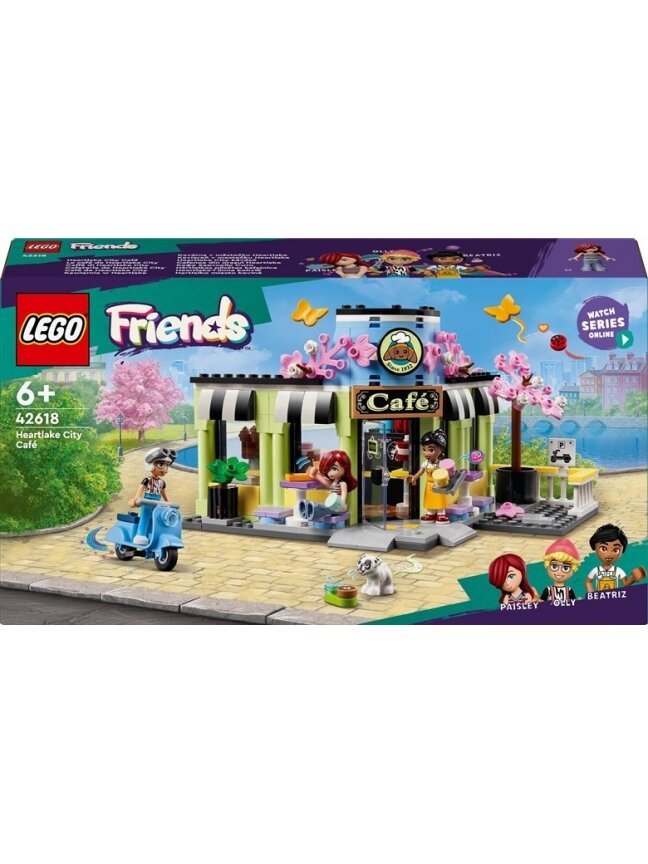 Konstruktorius LEGO® Friends Hartleiko miesto kavinė 42618 Konstruktorius LEGO® Friends Hartleiko miesto kavinė 42618