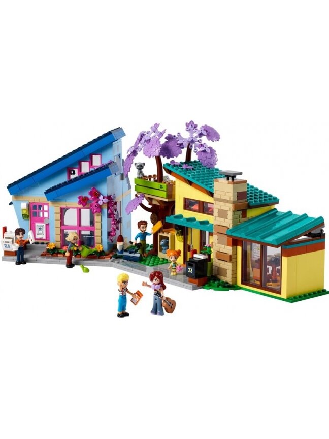 Konstruktorius LEGO® Friends Olio ir Peizlės šeimų namai 2