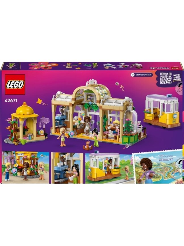 Konstruktorius LEGO® Friends Plant Café & Flower Shop 42671 1