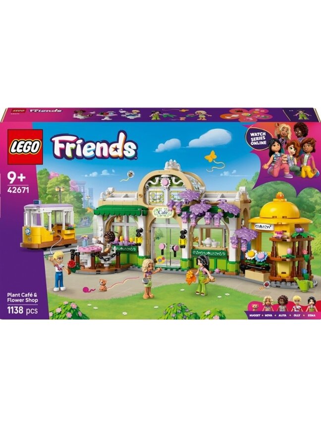 Konstruktorius LEGO® Friends Plant Café & Flower Shop 42671