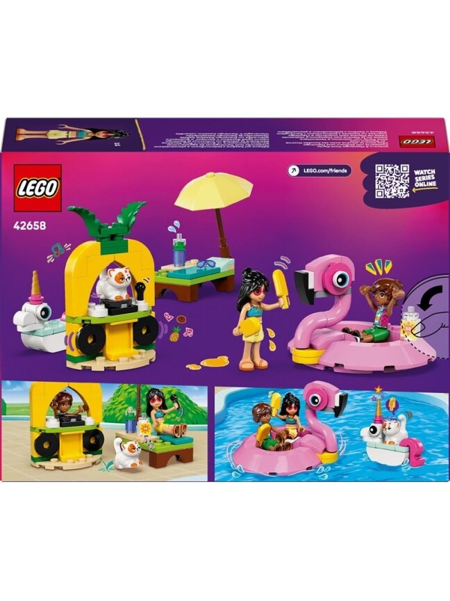 Konstruktorius LEGO® Friends Unicorn & Flamingo Pool Party 1 Konstruktorius LEGO® Friends Unicorn & Flamingo Pool Party 1
