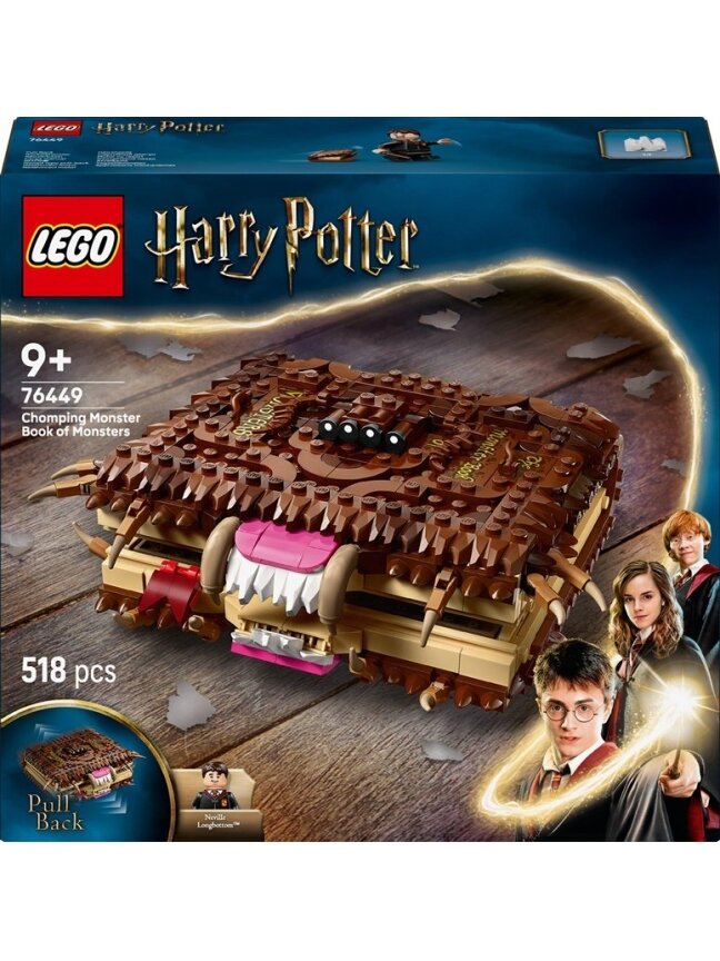 Konstruktorius LEGO® Harry Potter Chomping Book of Monsters