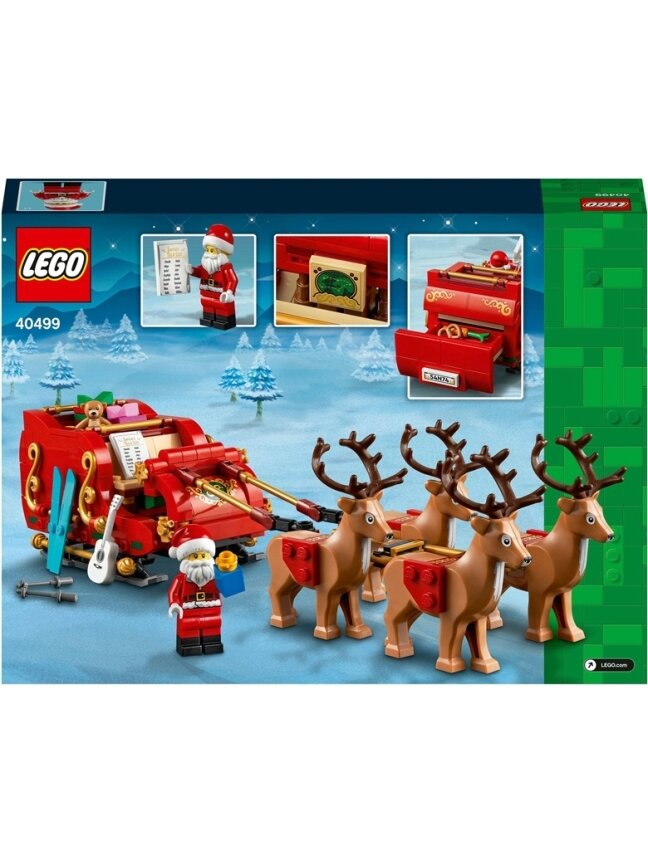 Konstruktorius LEGO® Iconic Kalėdų Senelio Rogės 40499 1 Konstruktorius LEGO® Iconic Kalėdų Senelio Rogės 40499 1