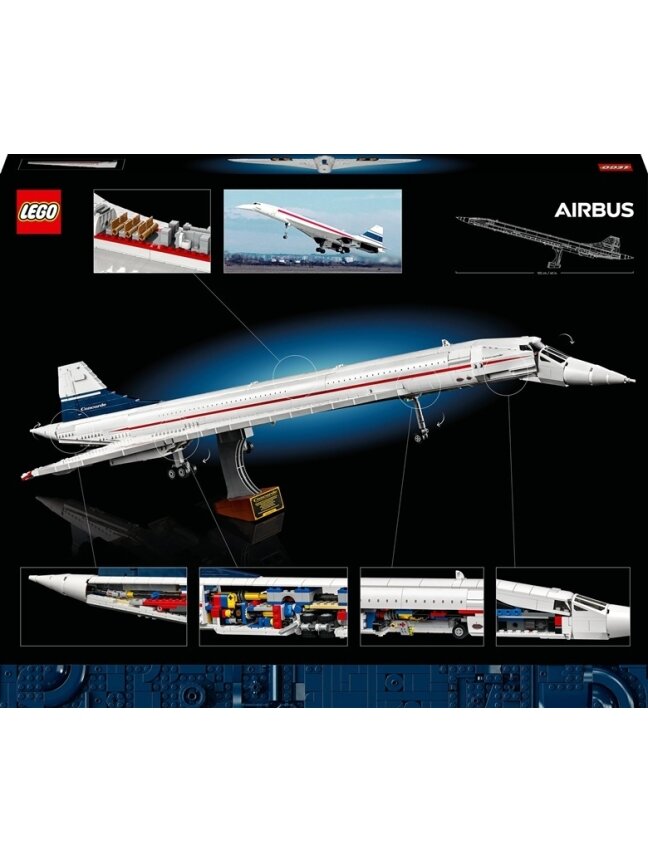 Konstruktorius LEGO® Icons Concorde 10318 1