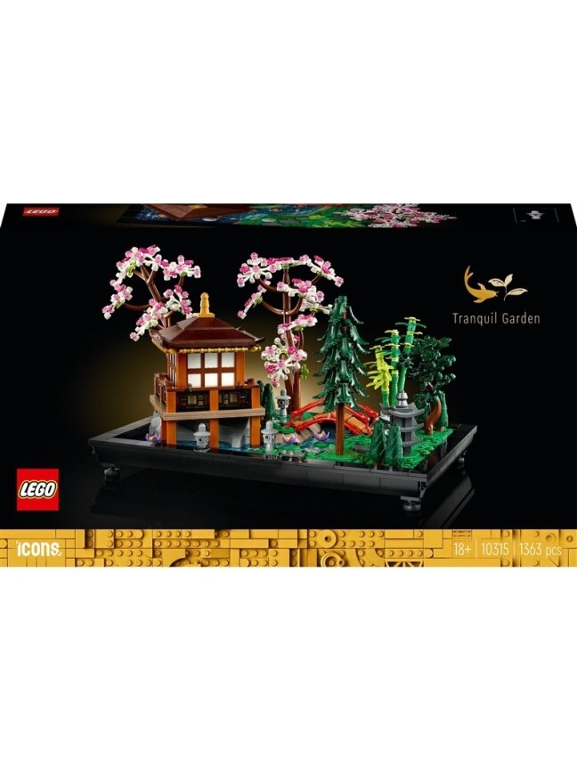 Konstruktorius LEGO Icons  Ramybės sodas 10315