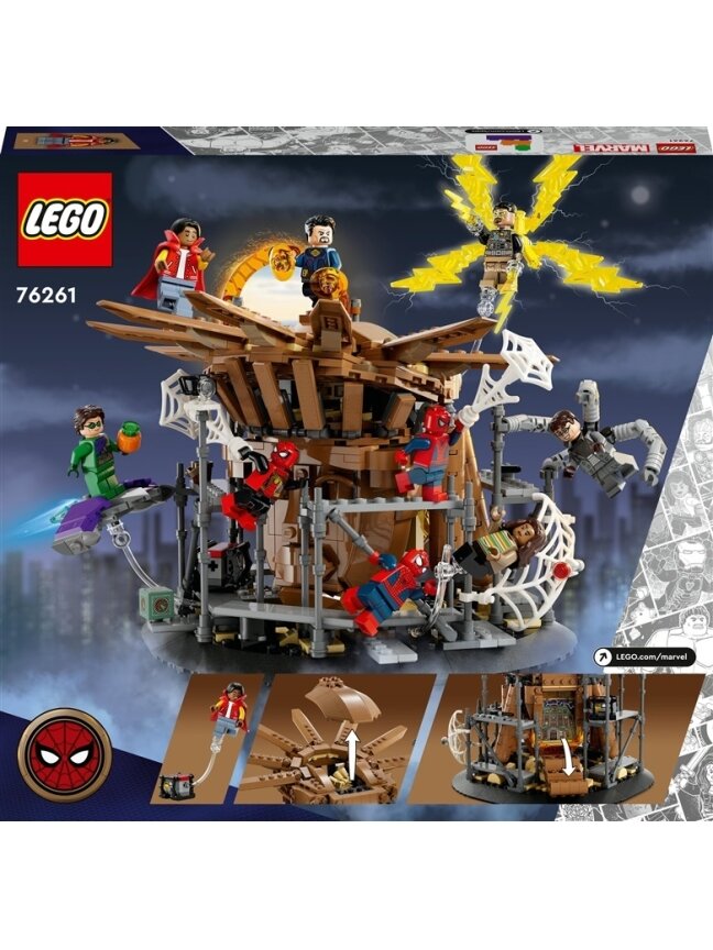 Konstruktorius LEGO Marvel Paskutinis žmogaus-voro mūšis 1