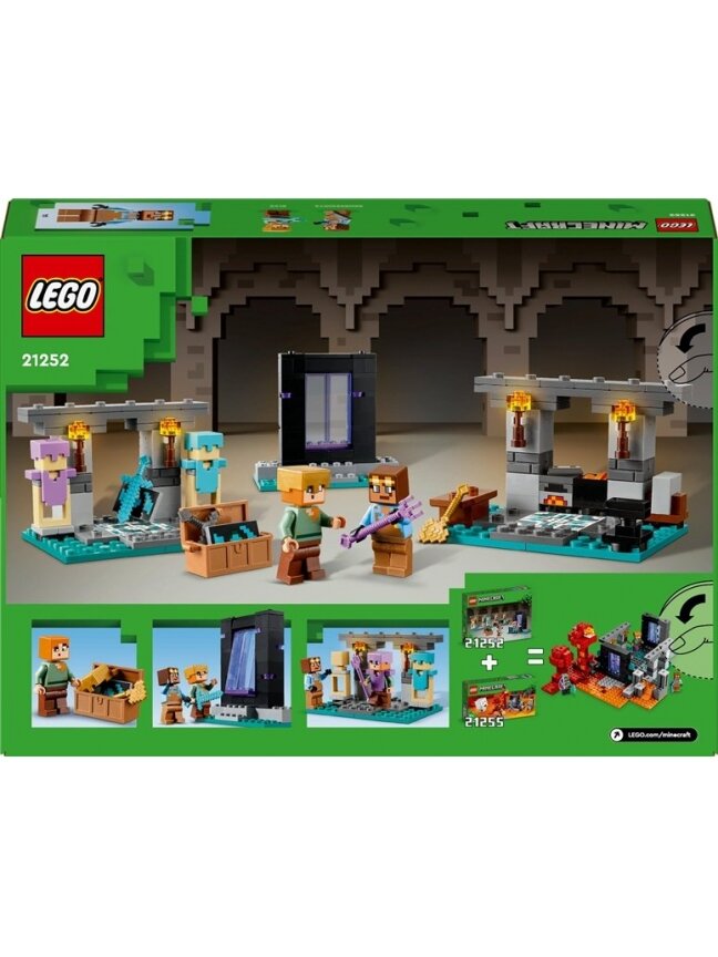 Konstruktorius LEGO® Minecraft Ginklinė 21252 1 Konstruktorius LEGO® Minecraft Ginklinė 21252 1