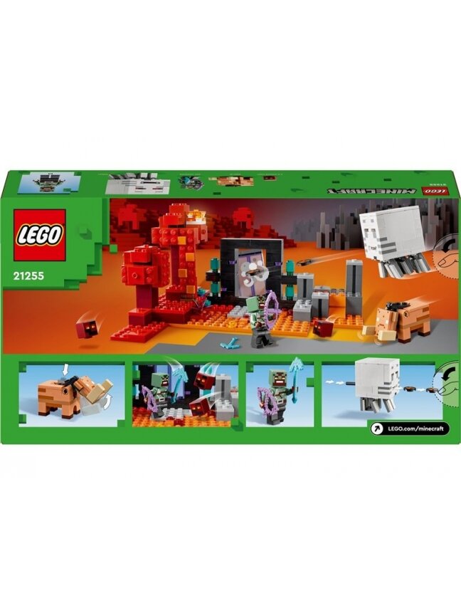 Konstruktorius LEGO® Minecraft Pasala „Nether“ portale 21255 1 Konstruktorius LEGO® Minecraft Pasala „Nether“ portale 21255 1