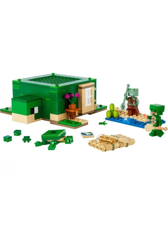Konstruktorius LEGO® Minecraft Vėžlių paplūdimio namas 2 Konstruktorius LEGO® Minecraft Vėžlių paplūdimio namas 2
