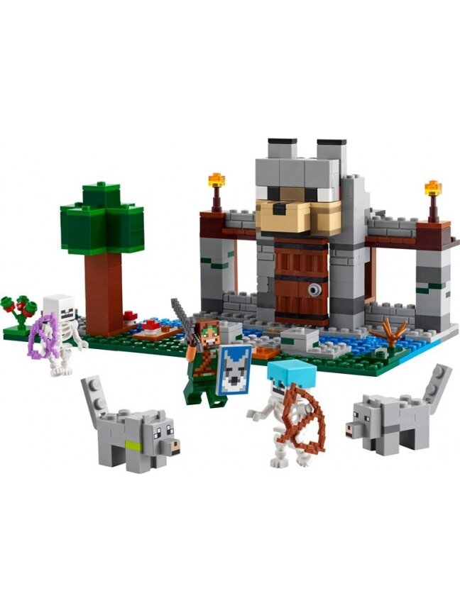 Konstruktorius LEGO® Minecraft Vilkų tvirtovė 21261 2