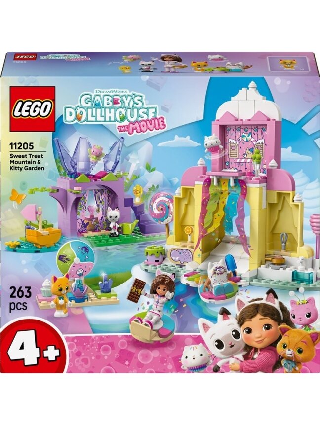 Konstruktorius LEGO Sweet Treat Mountain&Kitty Garden 11205 Konstruktorius LEGO Sweet Treat Mountain&Kitty Garden 11205