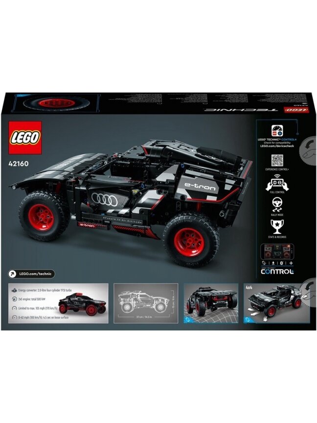 Konstruktorius LEGO Technic Audi RS Q e-tron 42160 1 Konstruktorius LEGO Technic Audi RS Q e-tron 42160 1