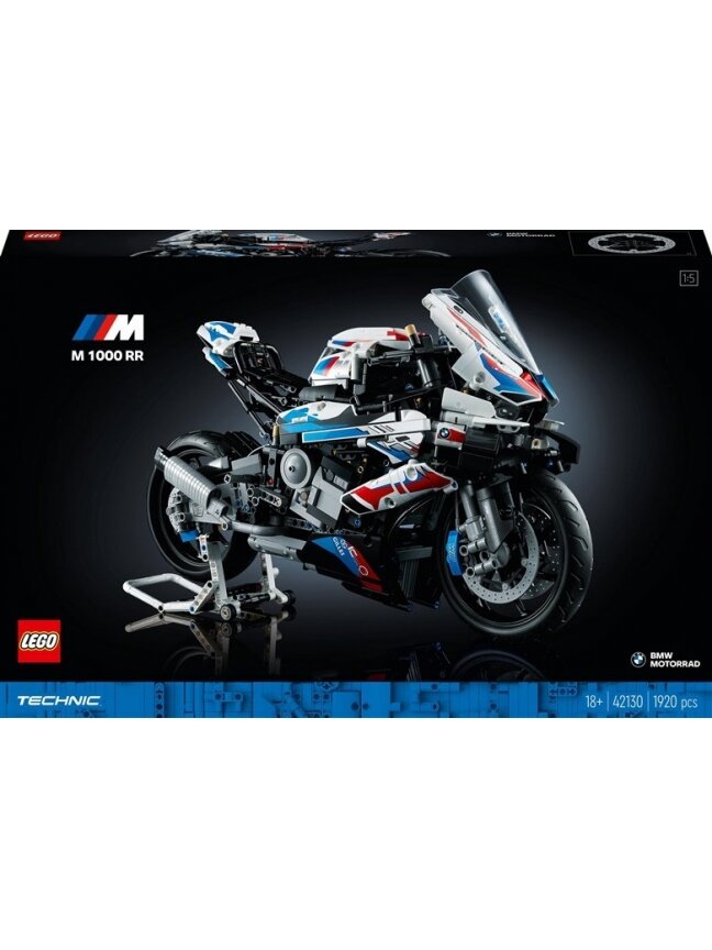 Konstruktorius LEGO TECHNIC BMW M 1000 RR 42130, 1920 vnt. Konstruktorius LEGO TECHNIC BMW M 1000 RR 42130, 1920 vnt.