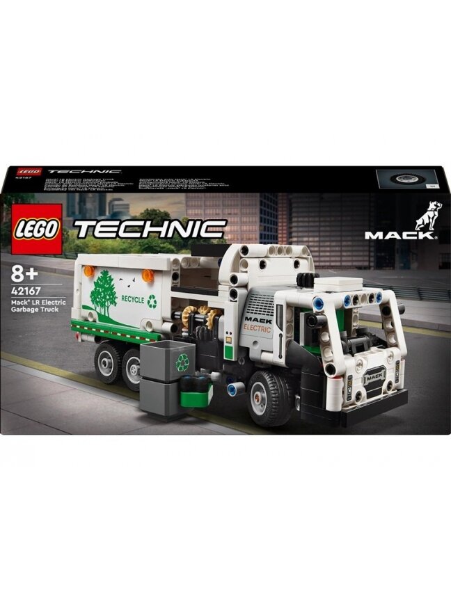 Konstruktorius LEGO Technic  Šiukšliavežė „Mack LR Electric“