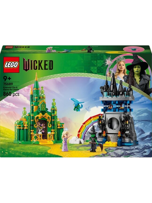 Konstruktorius LEGO® Wicked Emerald City&Kiamo Castle 75689