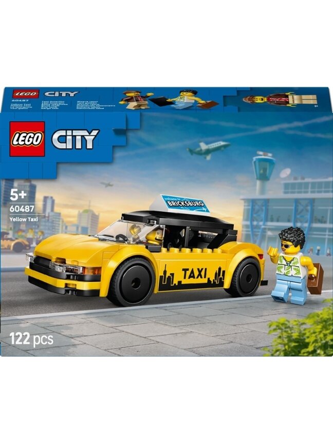 Konstruktorius LEGO® Yellow Taxi 60487, 1000 vnt.