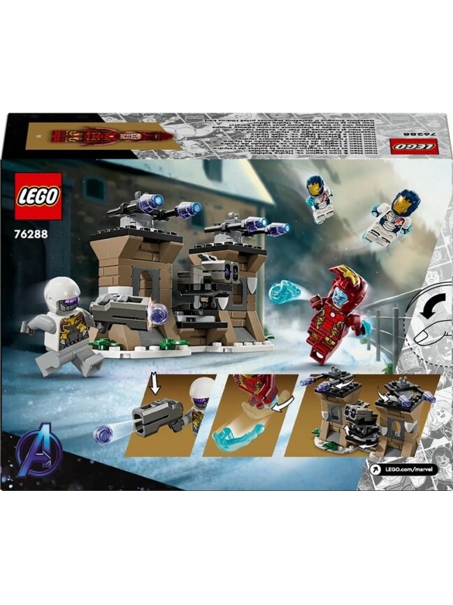 Konstruktorius LEGO®Iron Man ir legionas prieš Hidros 76288 1 Konstruktorius LEGO®Iron Man ir legionas prieš Hidros 76288 1
